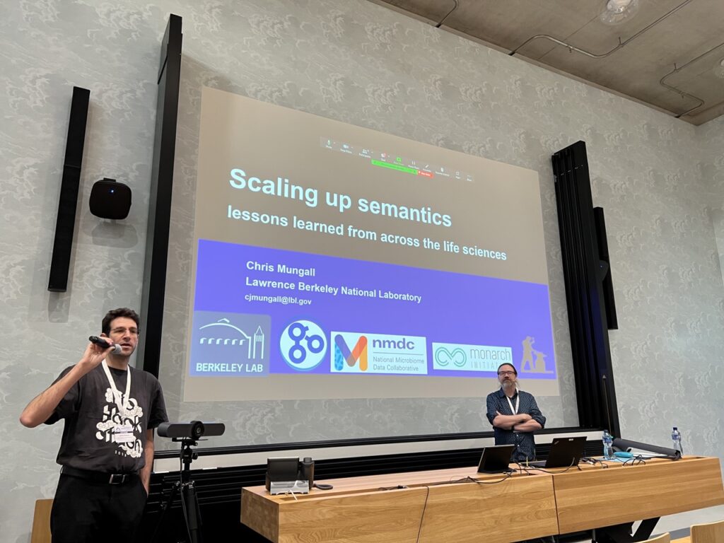 Day 2 of SWAT4HCLS starts with a keynote from Dr. Chris Mungall on “Scaling up semantics - lessons learned from across the life sciences”